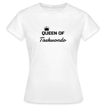 Taekwondo Taekwondoin Tae-Kwon-Do Tae Kwon Do - Women's T-Shirt - white - Front - AI Model Female 172 dark (172cm)