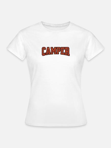 CAMPER  - Frauen T-Shirt - Weiß