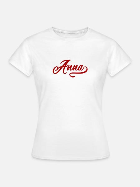 Anna Jahrgang - Frauen T-Shirt - Weiß