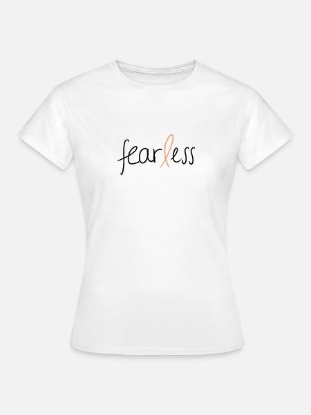 Fearless - Frauen T-Shirt - Weiß