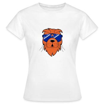 Soyez cool - T-shirt Femme - blanc - Devant - AI Model Female 172 dark (172cm)