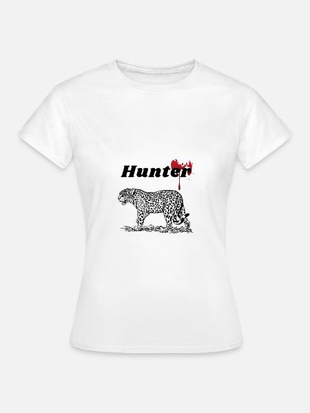 Hunter - Frauen T-Shirt - Weiß
