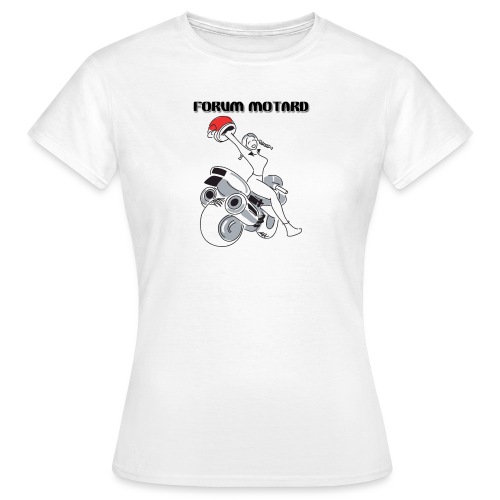 Forum Motard Féminin - T-shirt Femme