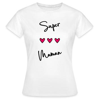 GRANNY. GRANDMA. MOTHER'S DAY. HAPPY BIRTHDAY - Women's T-Shirt - white - Front - AI Model Female 172 dark (172cm)