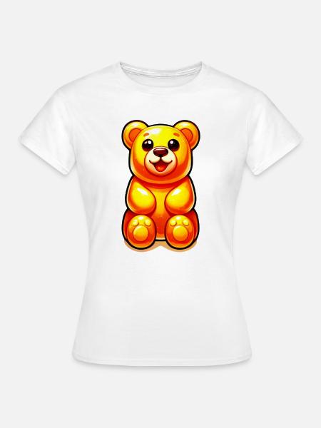 Teddybär - Frauen T-Shirt - Weiß