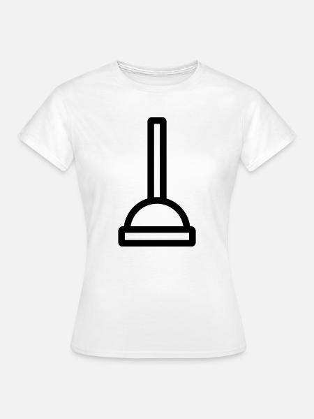 Saugnapf - Frauen T-Shirt - Weiß