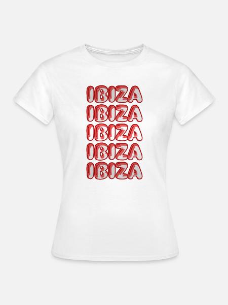 Geschenk für Ibiza - Frauen T-Shirt - Weiß