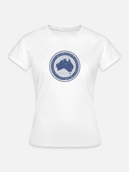 Australia - Frauen T-Shirt - Weiß