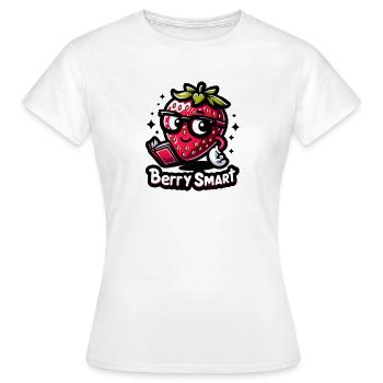 Berry Smart - Women's T-Shirt - white - Front - AI Model Female 172 dark (172cm)