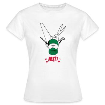 Chirurgien - T-shirt Femme - blanc - Devant - AI Model Female 172 dark (172cm)