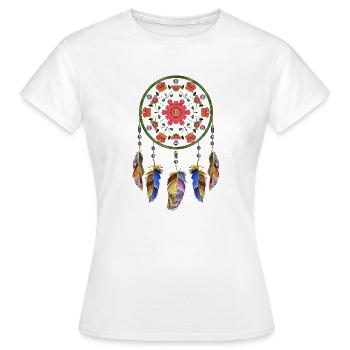Dream Catcher - Women's T-Shirt - white - Front - AI Model Female 172 dark (172cm)