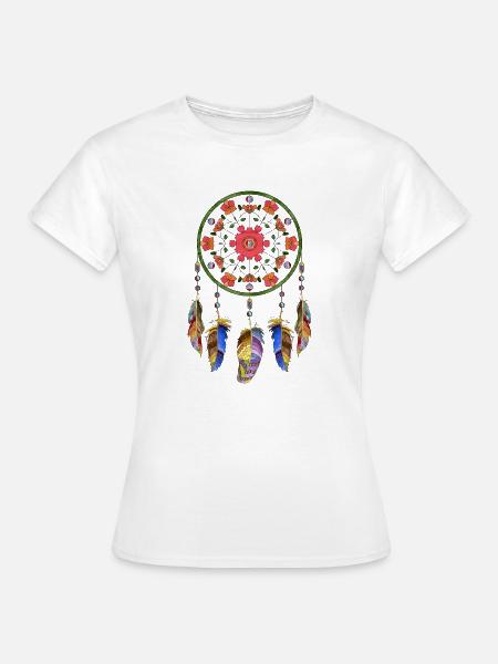 Traumfänger - Frauen T-Shirt - Weiß