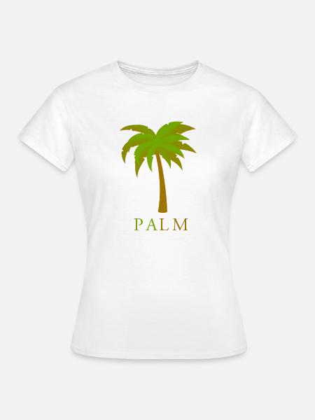 Handfläche - Frauen T-Shirt - Weiß