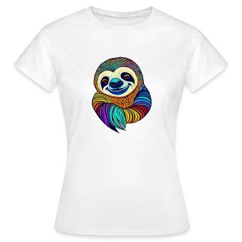 Paresse - T-shirt Femme - blanc - Devant - AI Model Female 172 dark (172cm)