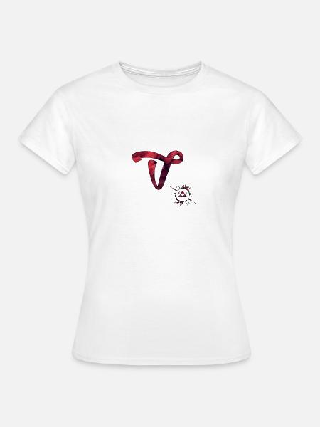 Vendetta Triforce - Frauen T-Shirt - Weiß