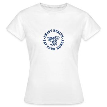 1E73B7D2 3A31 45CC AE87 728190D34AFA - T-shirt Femme - blanc - Devant - AI Model Female 172 dark (172cm)