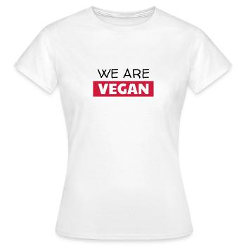 Vegetarier / Vegetarismus / Vegan / Vegetarierin - Frauen T-Shirt - Weiß - Vorne - AI Model Female 172 dark (172cm)