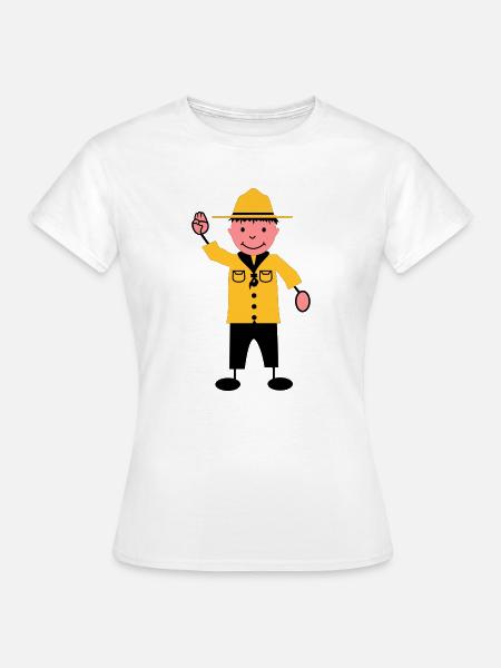Pfadfinder - Frauen T-Shirt - Weiß
