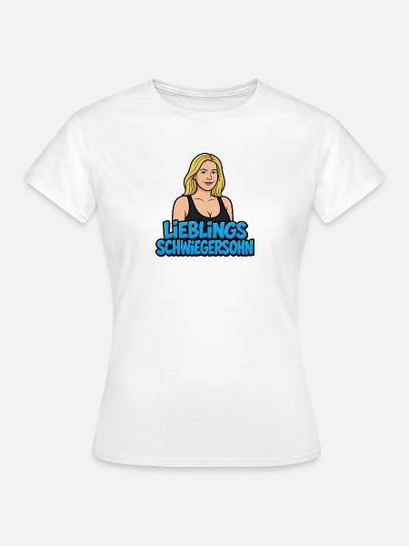 Lieblingsschwiegersohn - Frauen T-Shirt - Weiß