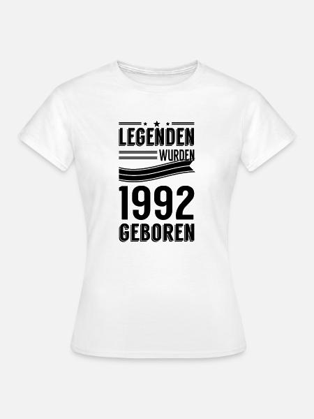 1992 - Frauen T-Shirt - Weiß
