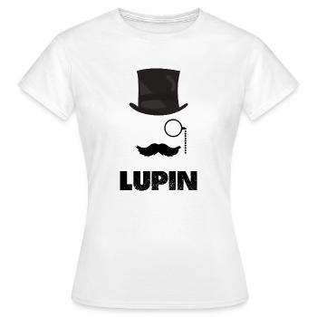 Lupin Gentleman - T-shirt Femme - blanc - Devant - AI Model Female 172 dark (172cm)