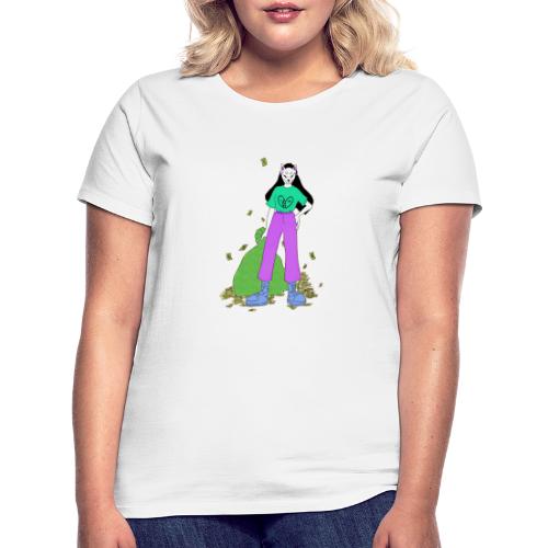 Mysteriöse Frau - Frauen T-Shirt