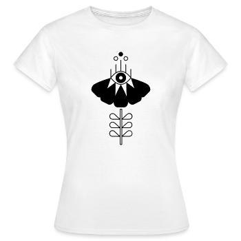 Flower - Frauen T-Shirt - Weiß - Vorne - AI Model Female 172 dark (172cm)