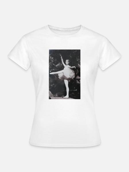 Ballerina - Frauen T-Shirt - Weiß