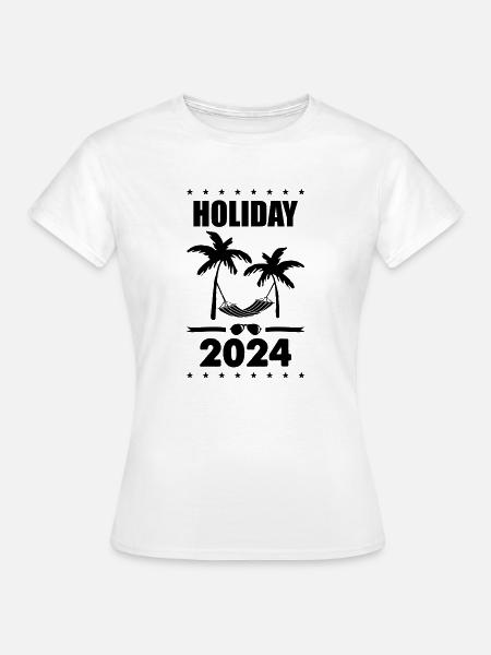 holiday 2024 - Frauen T-Shirt - Weiß
