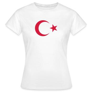 Islam - Women's T-Shirt - white - Front - AI Model Female 172 dark (172cm)