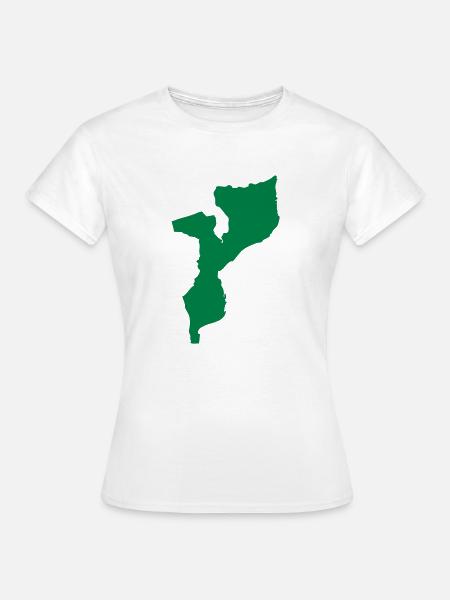 Mosambik - Frauen T-Shirt - Weiß
