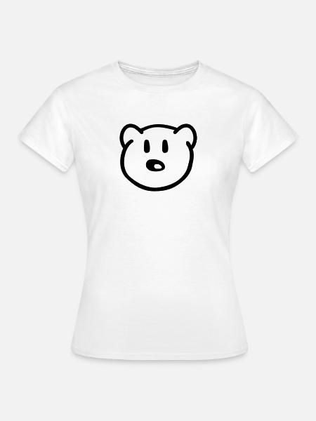 Teddy - Frauen T-Shirt - Weiß