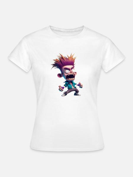 Timmy - Frauen T-Shirt - Weiß