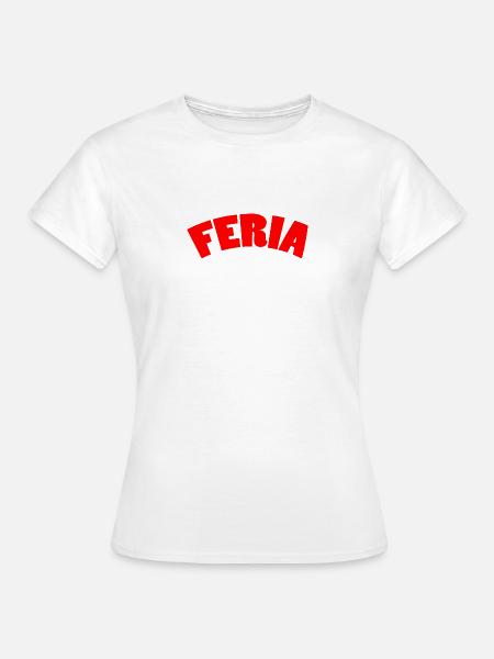 Feria-Logo - Frauen T-Shirt - Weiß