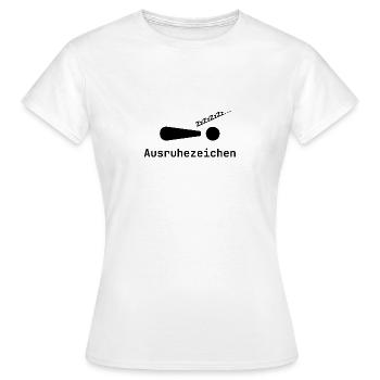 Geschenk, Geschenkidee, ausruhen, schlafen, müde, - Frauen T-Shirt - Weiß - Vorne - AI Model Female 172 dark (172cm)