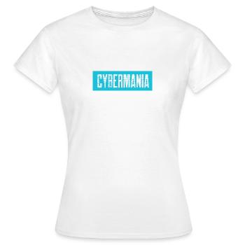 Cybermania - Frauen T-Shirt - Weiß - Vorne - AI Model Female 172 dark (172cm)