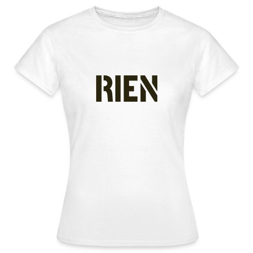 RIEN - T-shirt Femme