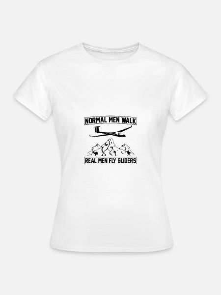 Segelfliegen | Segelflug Segelflieger Geschenkidee - Frauen T-Shirt - Weiß