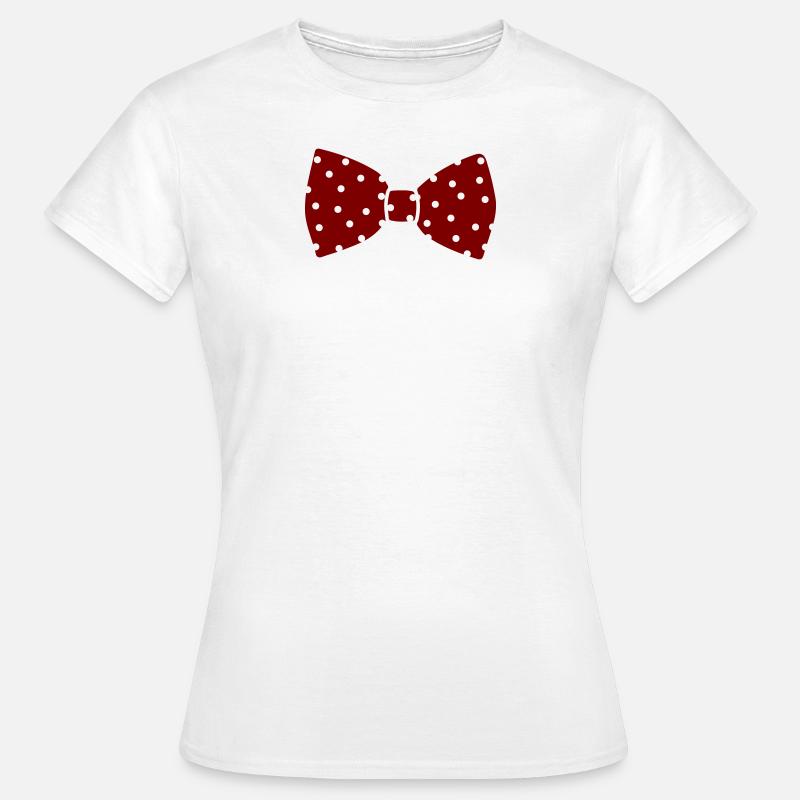 Fliege - Frauen T-Shirt - Weiß