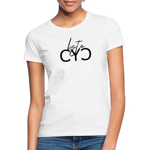 Motif texte CYC liste - cycliste - T-shirt Femme