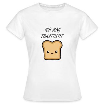 toast - Frauen T-Shirt - Weiß - Vorne - AI Model Female 172 dark (172cm)