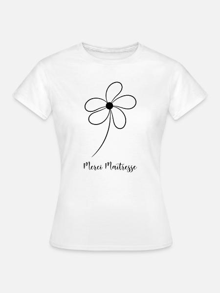 GELIEBTE. VIELEN DANK. DANKE HERRIN. GELIEBTE - Frauen T-Shirt - Weiß