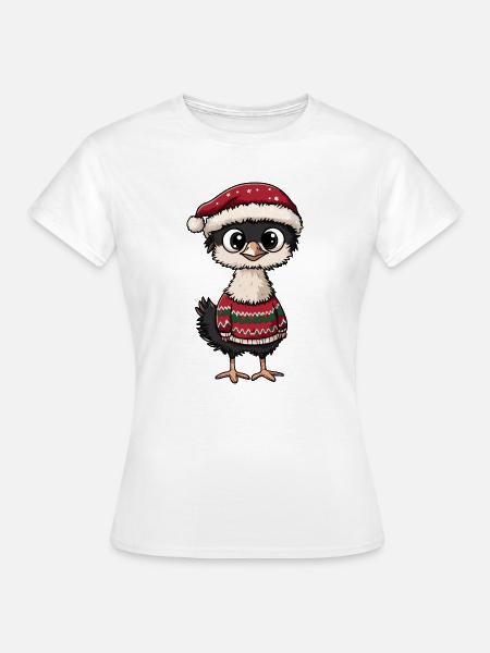 Strauß Weihnachten Xmas - Frauen T-Shirt - Weiß