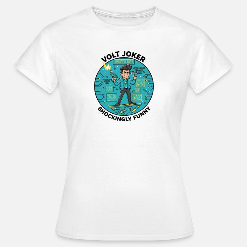 Watt's Up Electronic Hero - Women's T-Shirt - white