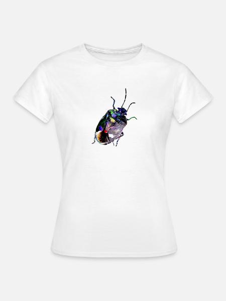 Insekt, A731887 - Frauen T-Shirt - Weiß