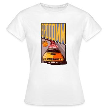 Route 666 - Women's T-Shirt - white - Front - AI Model Female 172 dark (172cm)