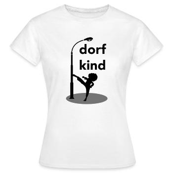 enfant du village - T-shirt Femme - blanc - Devant - AI Model Female 172 dark (172cm)
