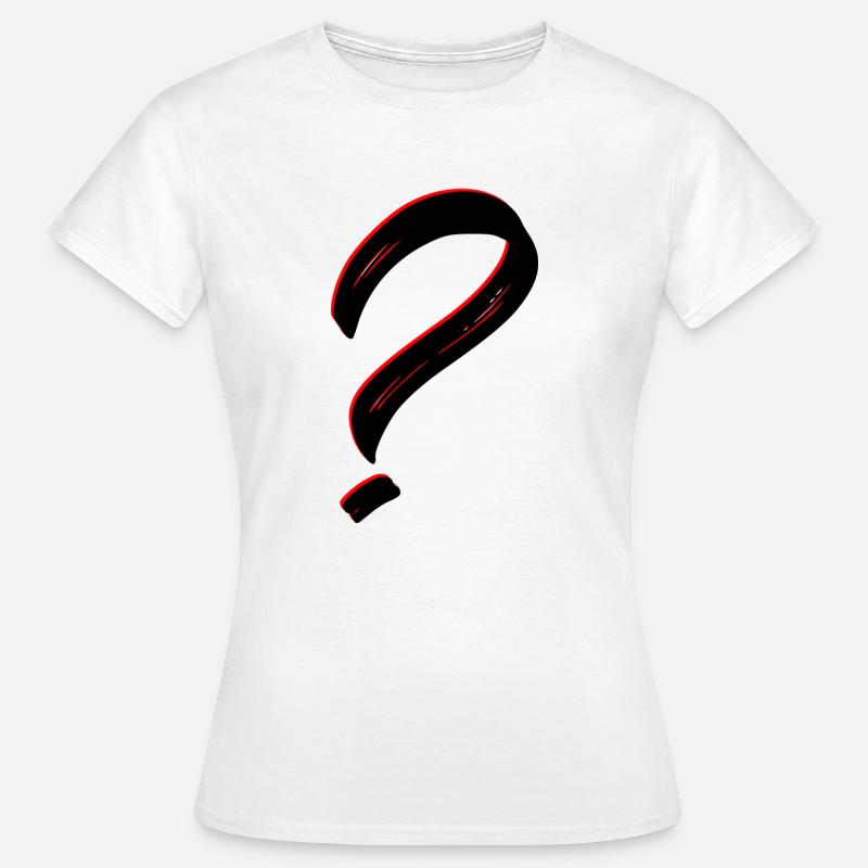Question mark - Women's T-Shirt - white
