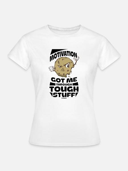 Motivation - Frauen T-Shirt - Weiß