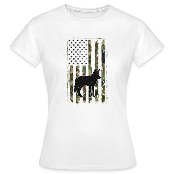 Conception de coyote pour les réacteurs de coyote - T-shirt Femme - blanc - Devant - AI Model Female 172 dark (172cm)